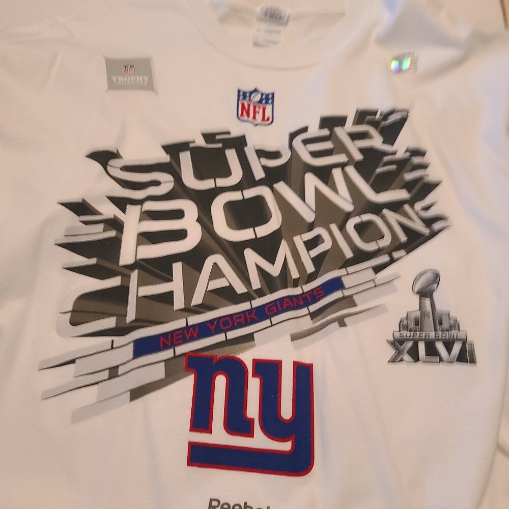 NY GIANTS SUPER BOWL CHAMPIONS XLV  Extra Large